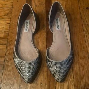 Steve Madden Elizza Crystal Flats 8